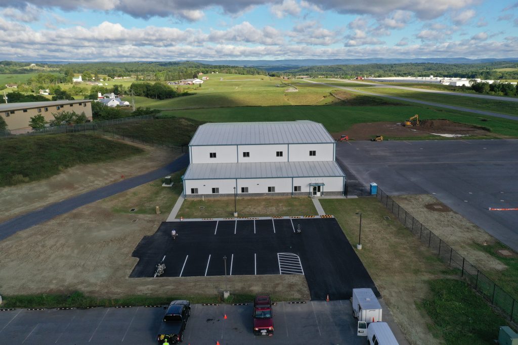 Bedford Airport Hanger Construction