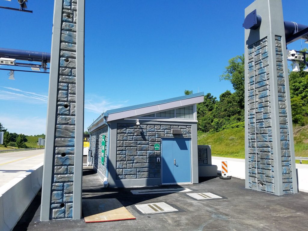 pennsylvania toll booth construction, Clark Contractors