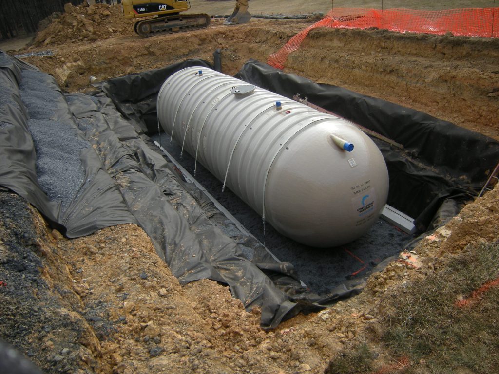 in-ground tank, Clark Contractors