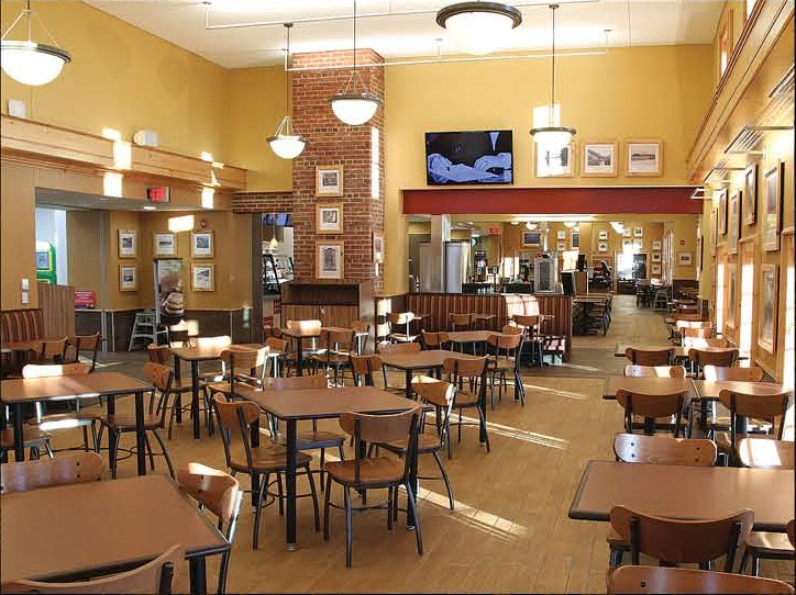 South Midway Service Plaza interior