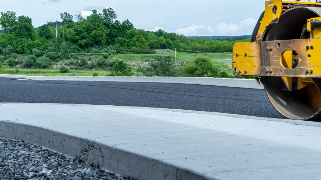 Newly Paved Asphalt Surface 